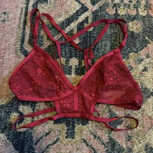 Intimately Free People red Bra. Size Medium